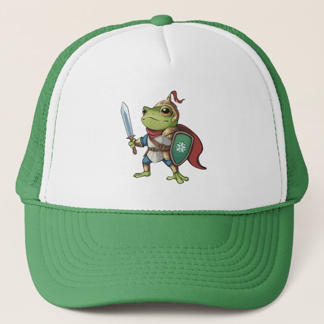 Keeper of the swamp kingdom trucker hat (Front)