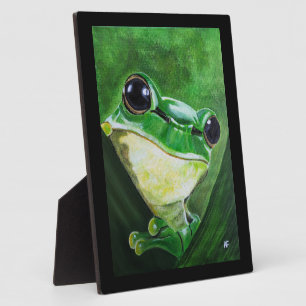 Keeper of the Water Painting by Alfred Fox Plaque