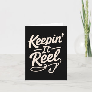 Keepin reel pocket fishing graphic for anglers card