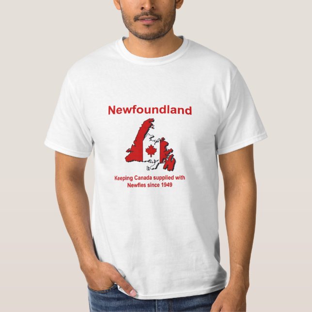 KEEPING CANADA SUPPLIED WITH NEWFIES SINCE 1949 T-Shirt (Front)