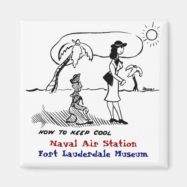 Keeping cool magnet (Front)