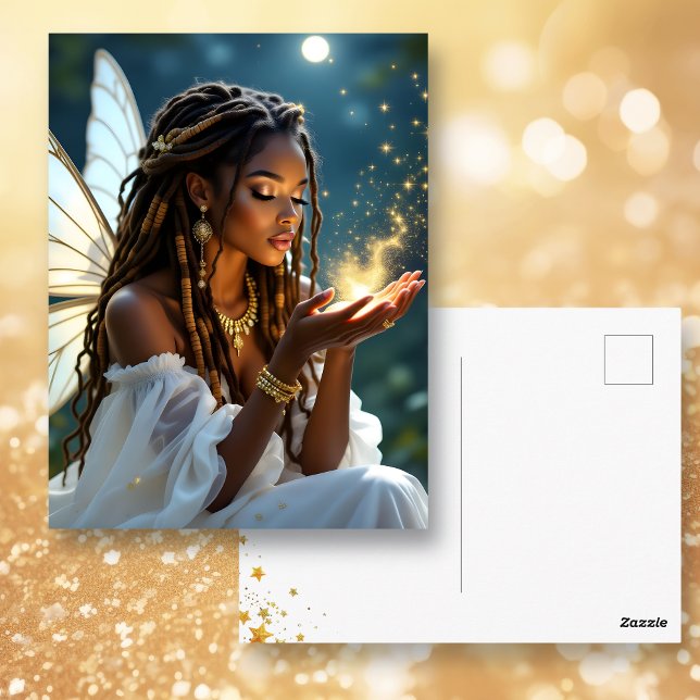 Keeping in Touch | Fairy and Gold Dust Postcard (Creator Uploaded)