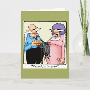 Keeping In Touch Humour Greeting Card