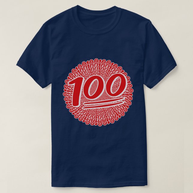 Keeping it 100 for life  T-Shirt (Design Front)