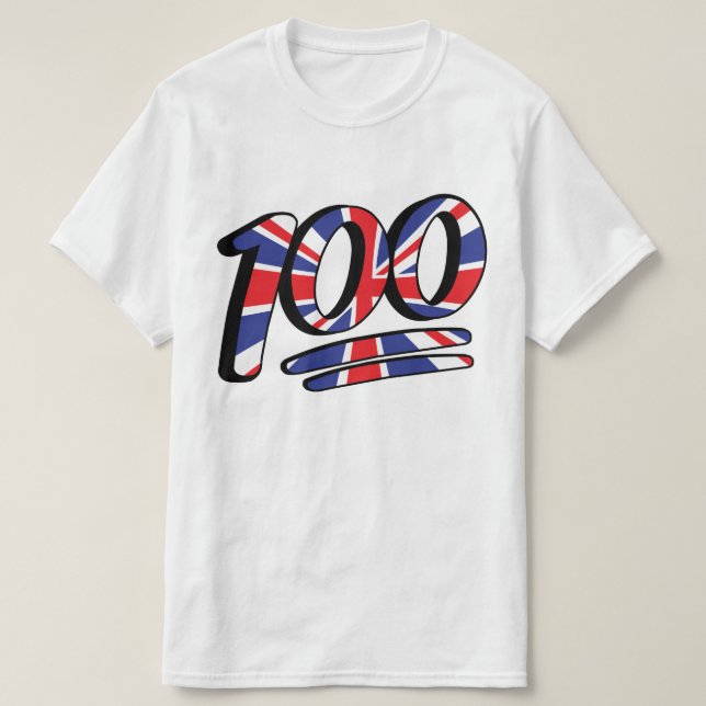 Keeping it 100 in London T-Shirt (Design Front)