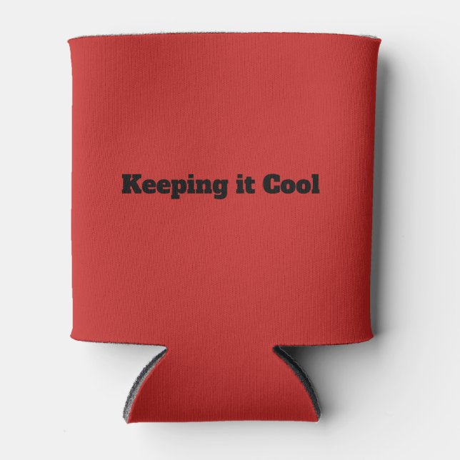 Keeping it Cool Drink Cosy Can Cooler (Front)