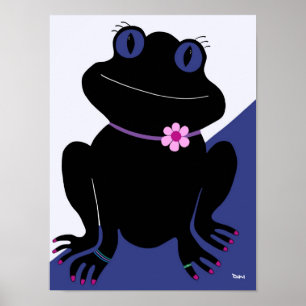 Keeping It Froggy Girl Poster