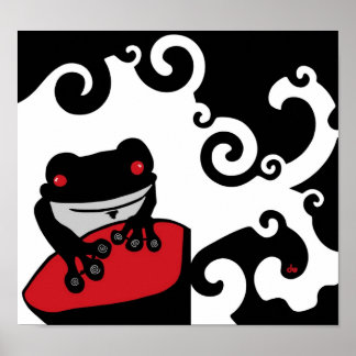 Keeping It Froggy Man Poster