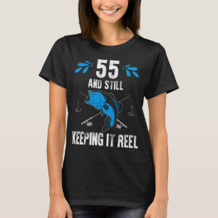 Keeping It Reel Fishing Birthday T-Shirt