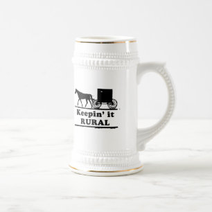 KEEPING IT RURAL BEER STEIN