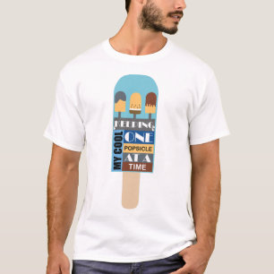 Keeping My Cool One Popsicle at a Time Chilled Dad T-Shirt