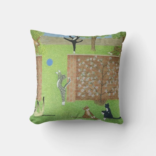 Keeping on ones toes cushion (Front)
