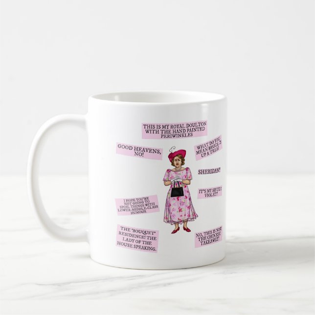 Keeping Up Appearances Coffee Mug (Left)
