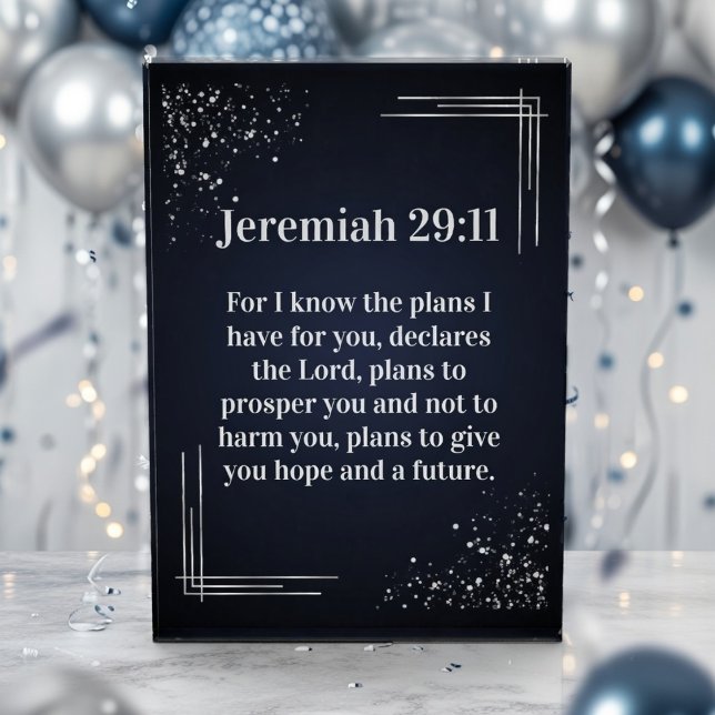 Keepsake 18th Birthday Bible Verse Photo Block  (Creator Uploaded)