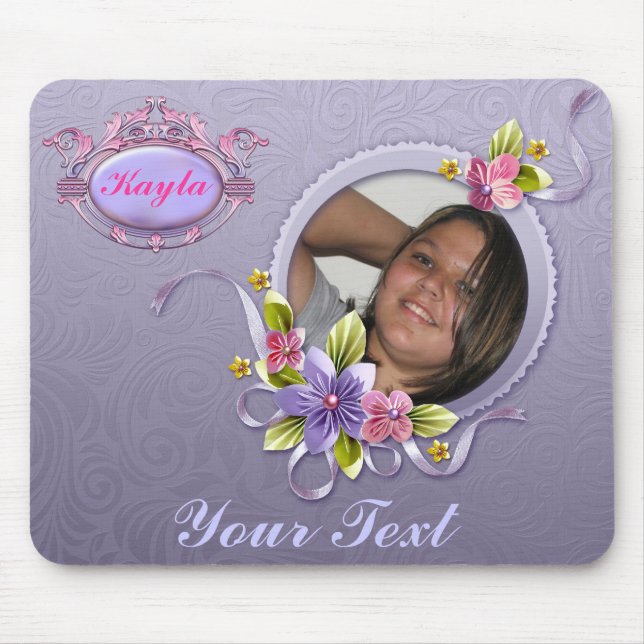 Keepsake Add ur Photo/Text  # 2Mousepad Mouse Pad (Front)
