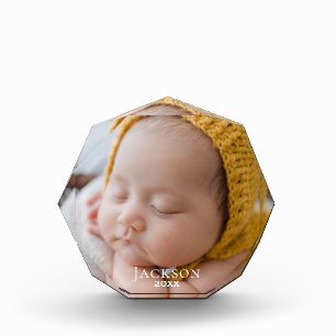 Keepsake Baby Newborn Photo Block