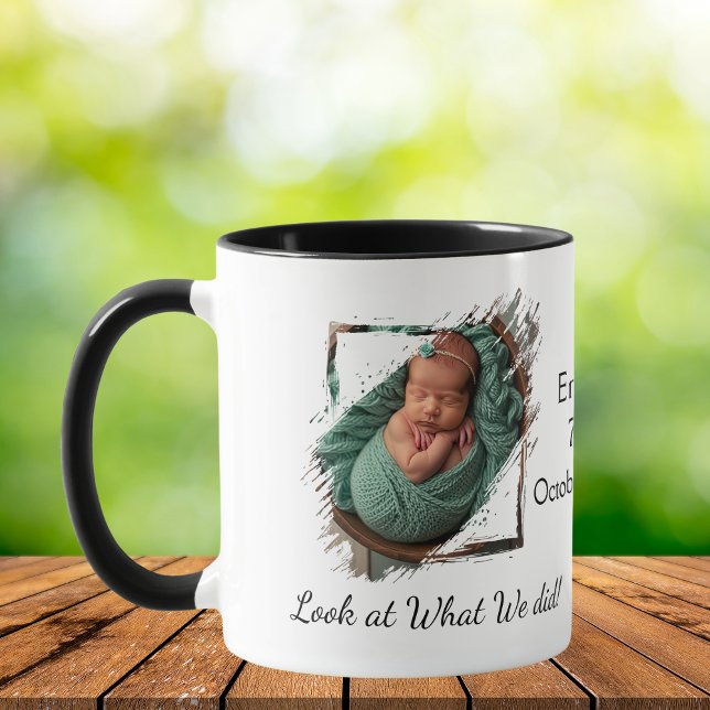 Keepsake Baby Photo Mug Personalise (Creator Uploaded)