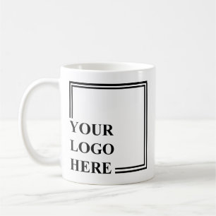 Keepsake Black White Create Your Own Personalised  Coffee Mug