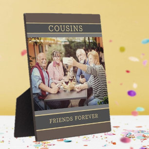 Keepsake Family Gift! Cousins Photo Plaque