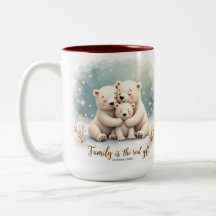 Keepsake Family is the Real Gift Coffee Mug