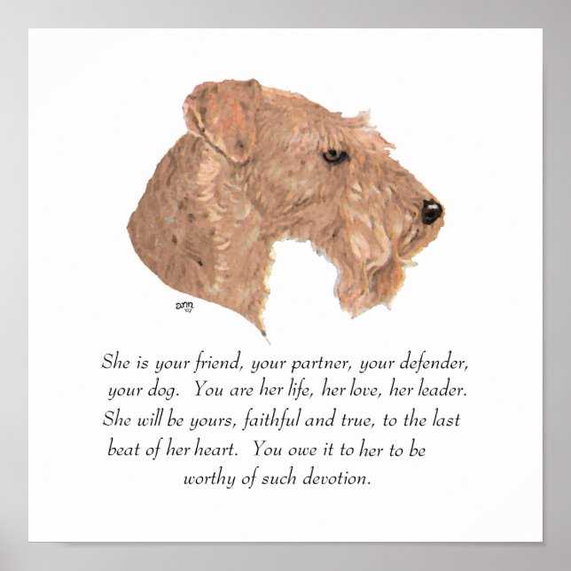 Keepsake, Female Dog Poster (Front)