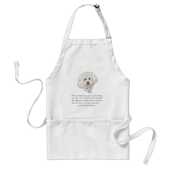 Keepsake, Female Dog Standard Apron (Front)