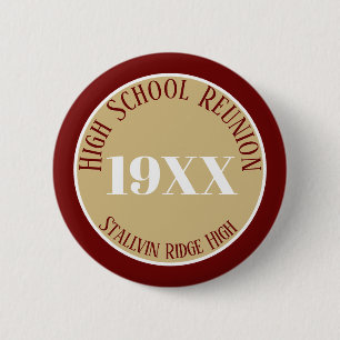 Keepsake! High School class reunion button
