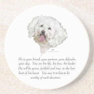 Keepsake, Male Dog Coaster