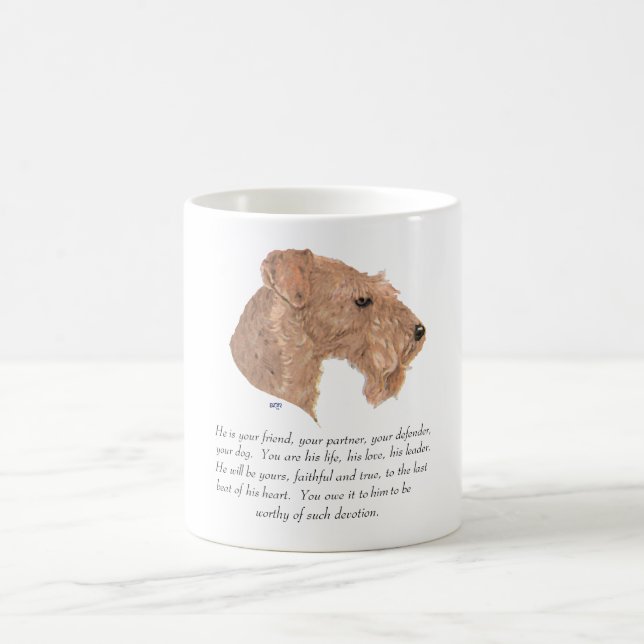 Keepsake, Male Dog Coffee Mug (Center)