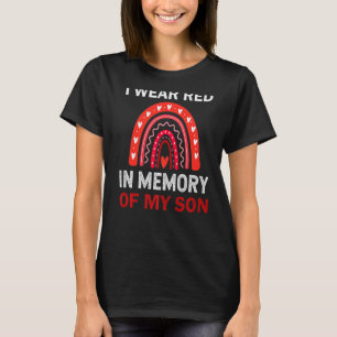 Keepsake Of Son Supporting Addicts Drug Free T-Shirt