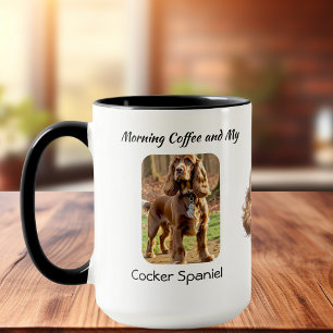Keepsake Photo Cocker Spaniel Personalise Mug