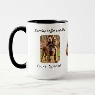 Keepsake Photo Cocker Spaniel Personalize Mug