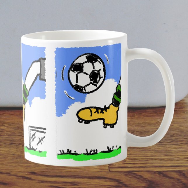 Keepy Uppy Football - Footballer Coffee Mug (Creator Uploaded)