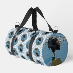 Keeshond Ballet Photograph Cute Original Dog Art Duffle Bag