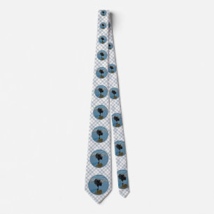 Keeshond Ballet Photograph - Cute Original Dog Art Tie