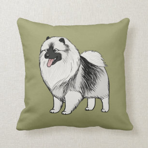 Keeshond Cushion