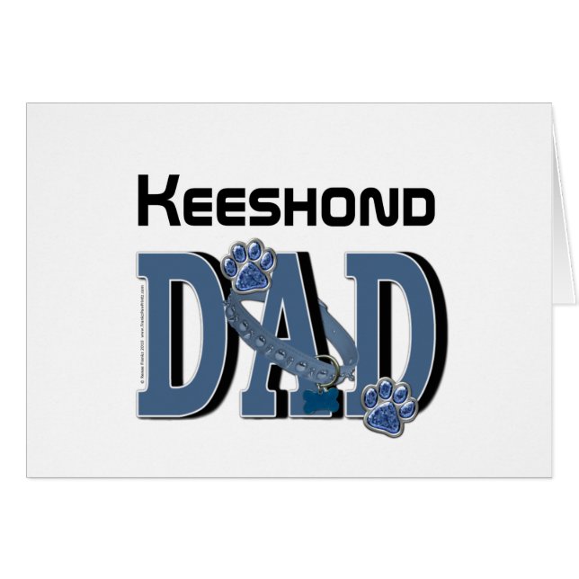 Keeshond DAD (Front Horizontal)