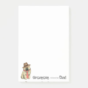 Keeshond Dad Post-it Notes