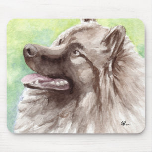 Keeshond Dog Mousepads