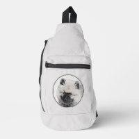 Keeshond Drawing Kees Puppy Cute Original Dog Art