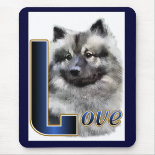 Keeshond Gifts Mouse Pad