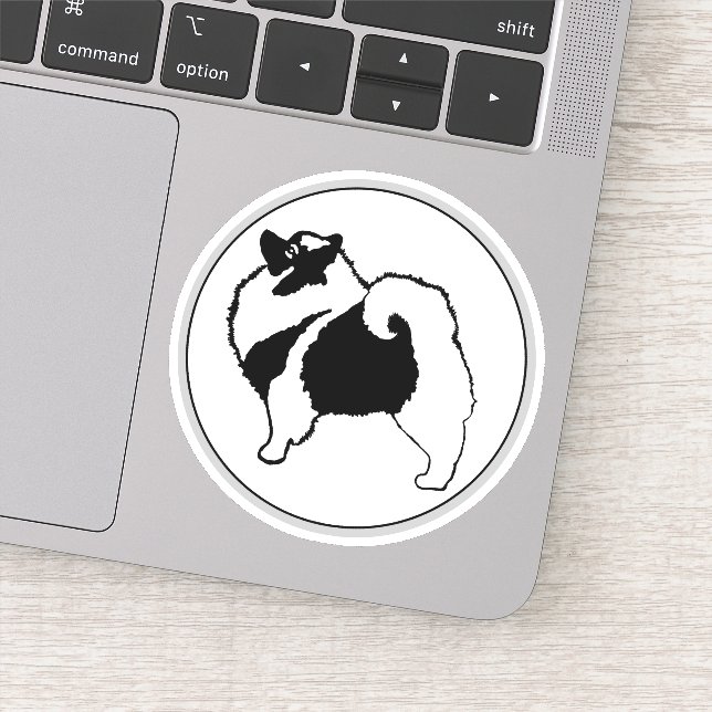 Keeshond Graphics  - Cute Original Dog Art (Detail)