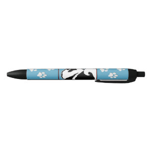 Keeshond Graphics - Cute Original Dog Art Black Ink Pen