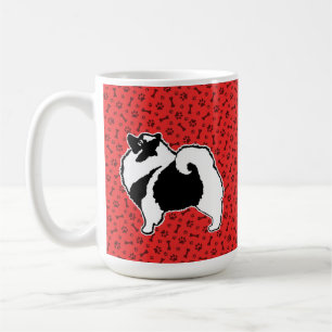 Keeshond Graphics  - Cute Original Dog Art Coffee Mug