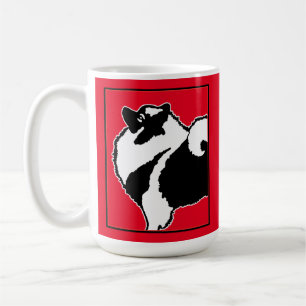 Keeshond Graphics  - Cute Original Dog Art Coffee Mug