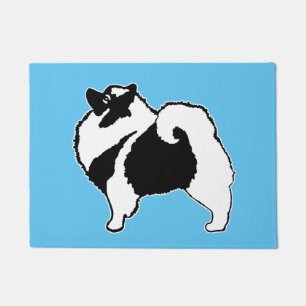 Keeshond Graphics  - Cute Original Dog Art Doormat