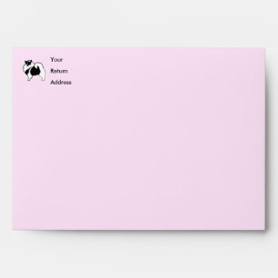 Keeshond Graphics - Cute Original Dog Art Envelope
