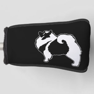 Keeshond Graphics - Cute Original Dog Art Golf Head Cover