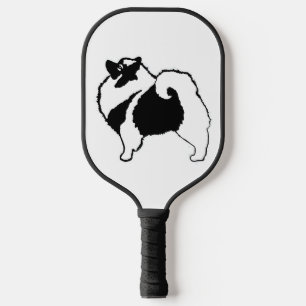 Keeshond Graphics - Cute Original Dog Art Pickleball Paddle