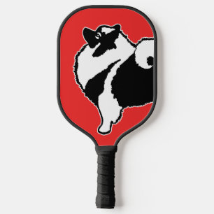 Keeshond Graphics  - Cute Original Dog Art Pickleball Paddle